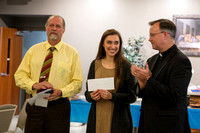 Winners of KoC & Sodality Scholarships  & their Families