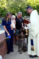 2019-10-04 Blessing of the Pets (St. Francis of Assisi feast day)